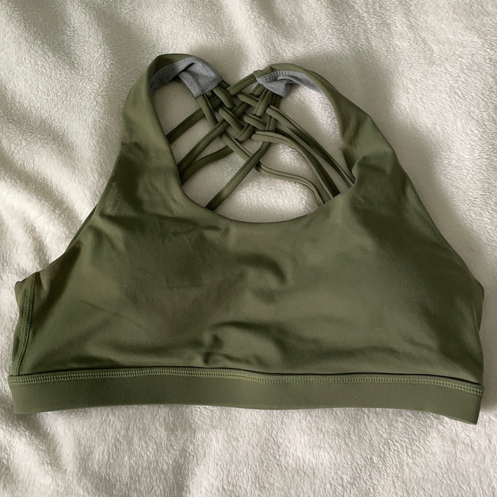 Queenike Green Sports Bra
